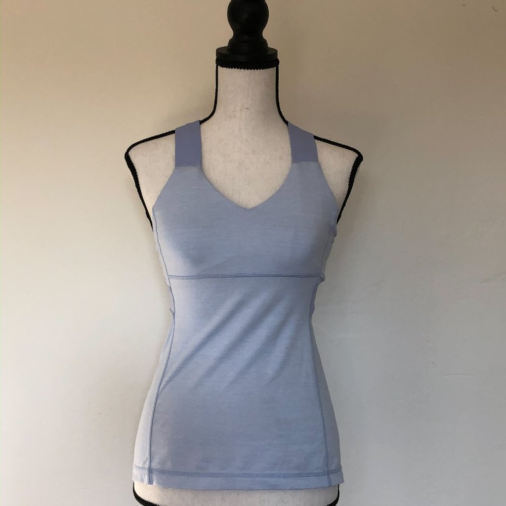 Light Purple Lululemon Tank top w/ Built-In Bra